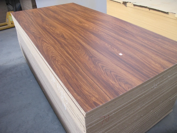 Melamine MDF Board with Wood Grain or Solid Colour Design, Matt Finish, Embossed Finish