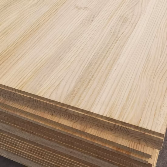 Placa articulada de pinho de padrões ambientais da UE para personalização de suporte à venda